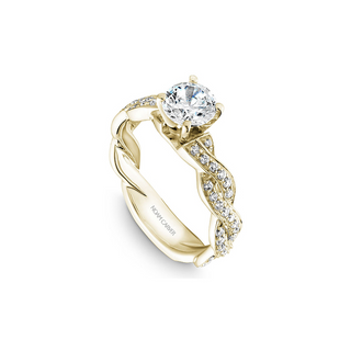Noam Carver Twist Band Engagement Ring B059-01YA