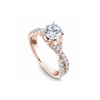 Noam Carver Twist Band Engagement Ring B154-01RA