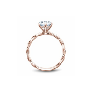 Noam Carver Twist Band Engagement Ring B167-01RA