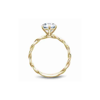 Noam Carver Twist Band Engagement Ring B167-01YA