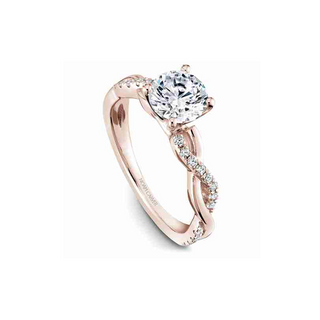 Noam Carver Twist Band Engagement Ring B185-02RA