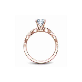 Noam Carver Twist Band Engagement Ring B185-02RA