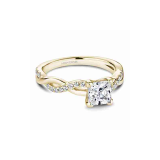 Noam Carver Twist Band Engagement Ring B185-01YA