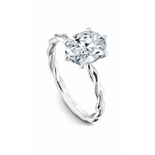 Noam Carver Twist Band Engagement Ring B167-01A