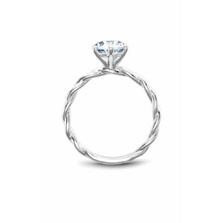 Noam Carver Twist Band Engagement Ring B167-01A