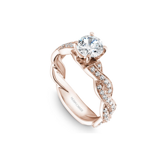 Noam Carver Twist Band Engagement Ring B059-01RA