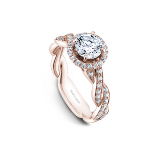 Noam Carver Twist Band Engagement Ring B060-01RA