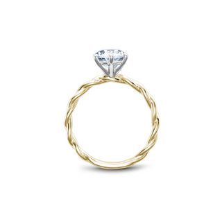 Noam Carver Twist Band Engagement Ring B167-01YWA