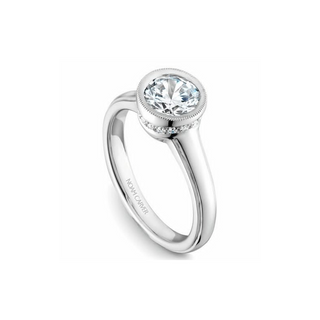 Noam Carver Bezel Engagement Ring B025-01A