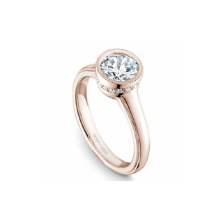 Noam Carver Bezel Engagement Ring B025-01RA