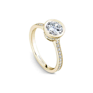 Noam Carver Bezel Engagement Ring B025-02YA