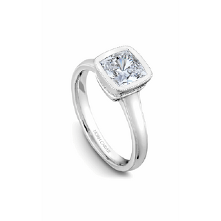 Noam Carver Bezel Engagement Ring B026-01A