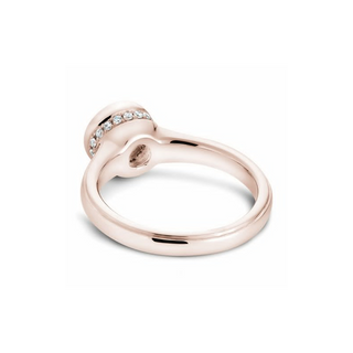 Noam Carver Bezel Engagement Ring B025-01RA