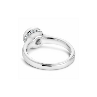 Noam Carver Bezel Engagement Ring B025-01A