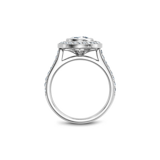 Noam Carver Bezel Engagement Ring R040-02A