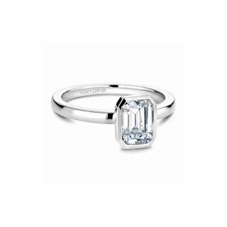 Noam Carver Bezel Engagement Ring B095-03A