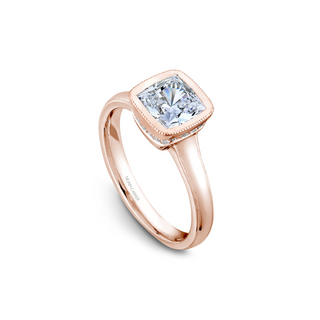 Noam Carver Bezel Engagement Ring B026-01RA