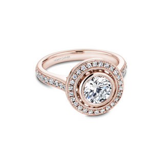 Noam Carver Bezel Engagement Ring R040-02RA