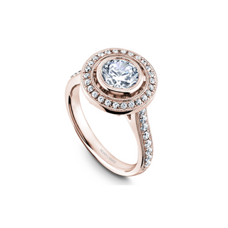 Noam Carver Bezel Engagement Ring R040-02RA