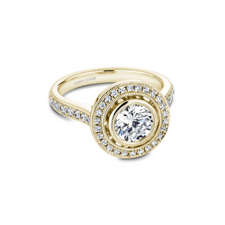 Noam Carver Bezel Engagement Ring R040-02YA
