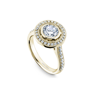 Noam Carver Bezel Engagement Ring R040-02YA