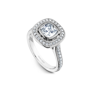 Noam Carver Bezel Engagement Ring R040-03A