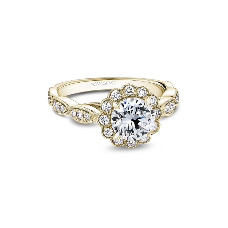 Noam Carver Bridal Engagement Ring B506-01YA
