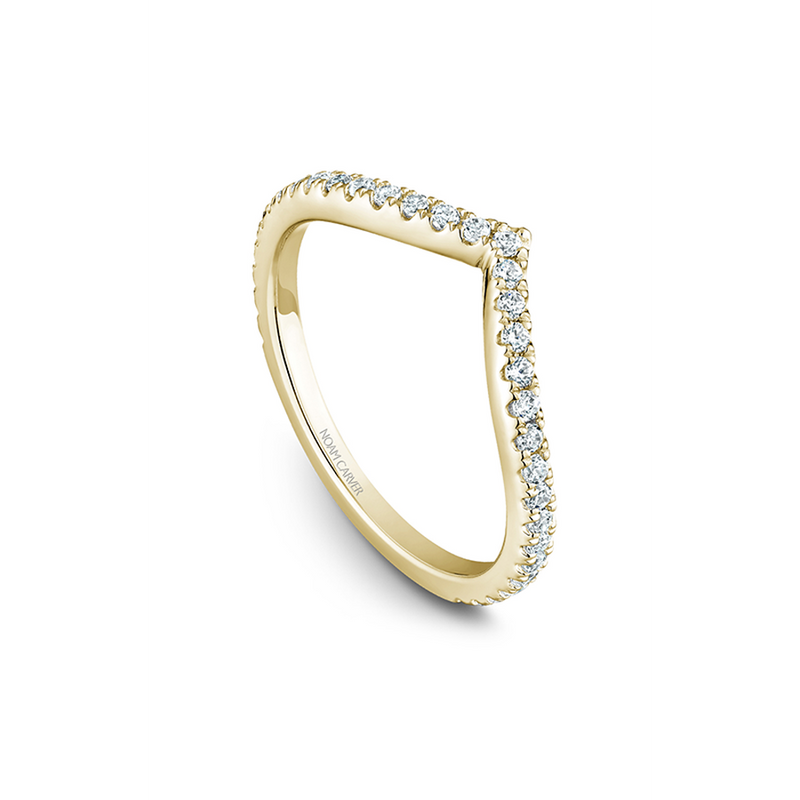 Noam Carver Wedding Band STB12-1Y