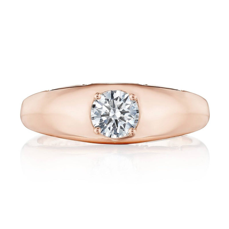 Domed Diamond Ring - 0.52ct