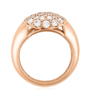 Dome Ring, Bold in 18kt Rose Gold