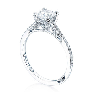 Princess Solitaire Engagement Ring