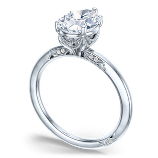 Pear Solitaire Engagement Ring
