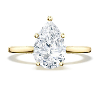 Pear Solitaire Engagement Ring