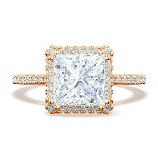 Princess Bloom Engagement Ring