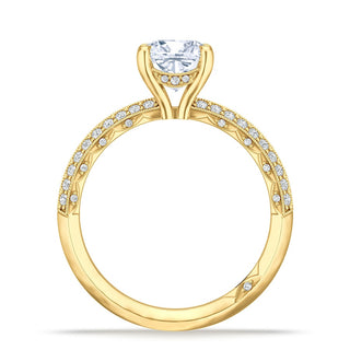 Cushion Solitaire Engagement Ring