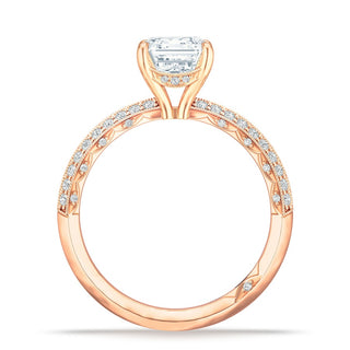 Emerald Solitaire Engagement Ring