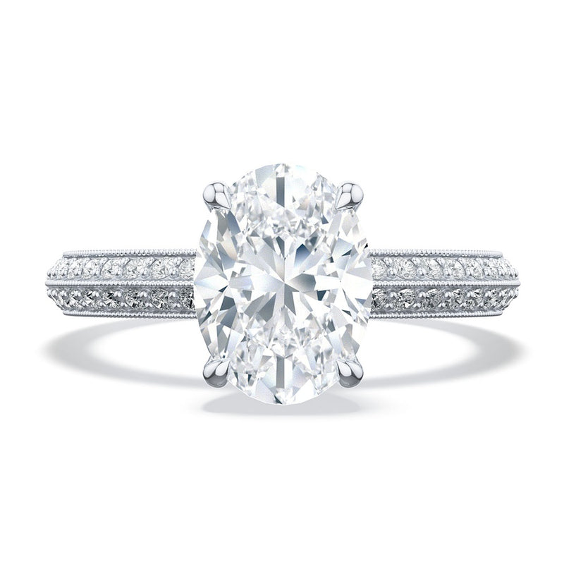 Oval Solitaire Engagement Ring