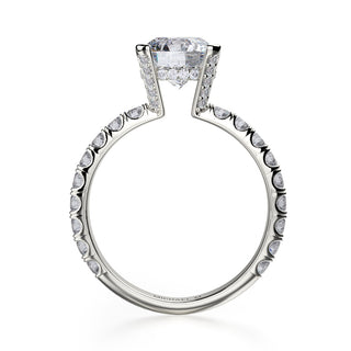 Michael M Crown Engagement Ring R716-2