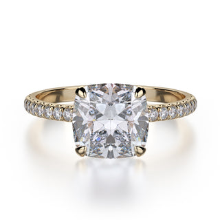 Michael M Crown Engagement Ring R724-1.5