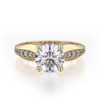 Michael M Crown Engagement Ring R733-1.5