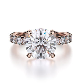 Michael M Crown Engagement Ring R736-3