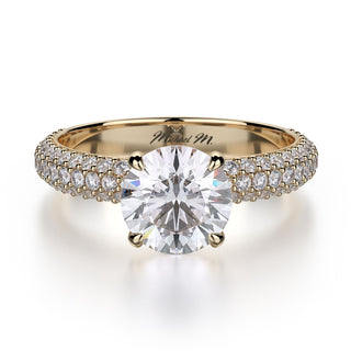 Michael M Crown Engagement Ring R699-1.5