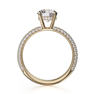 Michael M Crown Engagement Ring R699-1.5