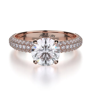 Michael M Crown Engagement Ring R699-1.5