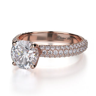 Michael M Crown Engagement Ring R699-1.5