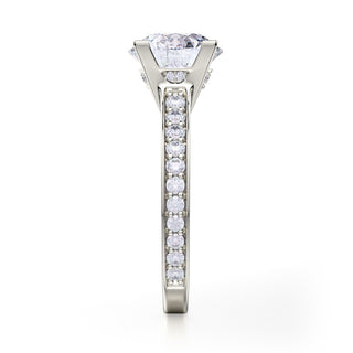 Michael M Crown Engagement Ring R701-2