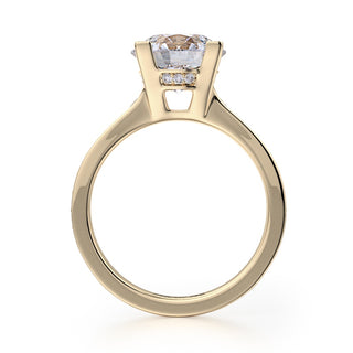 Michael M Crown Engagement Ring R701-2