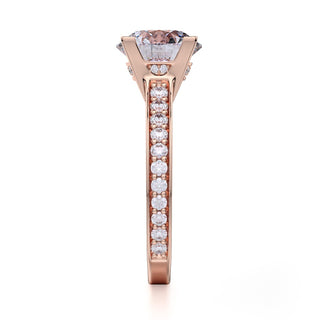 Michael M Crown Engagement Ring R701-2
