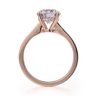 Michael M Crown Engagement Ring R703-2
