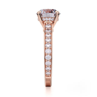 Michael M Crown Engagement Ring R703-2